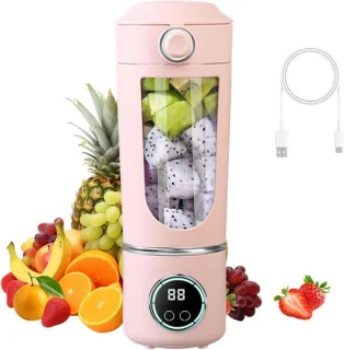 Draagbare blender roze