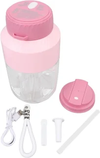 Draagbare blender roze
