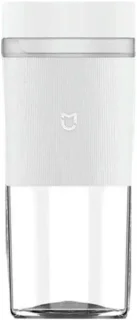 Draagbare blender sapbeker smoothie maker 300 ml wit