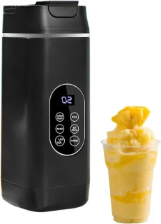 Draagbare juicer mixer zwart