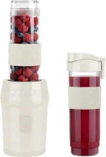 Draagbare mini blender beige