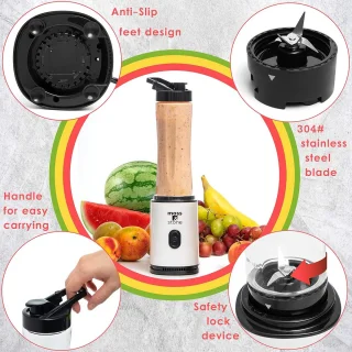 Draagbare Mini Blender met Fles