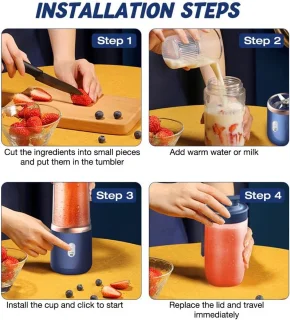 Draagbare Mixer 400 ml