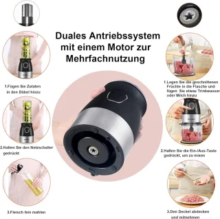 Draagbare Personal Mixer Keukenmachine