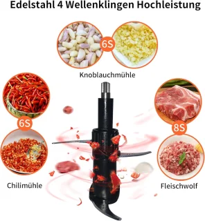 Draagbare Personal Mixer Keukenmachine