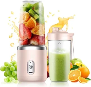Draagbare smoothiemaker roze