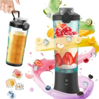 Draagbare smoothiemaker - zwart