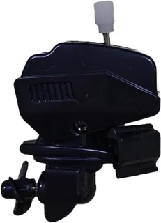 Drankroerder bootmotorvorm 6,5 cm zwart