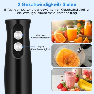 Wat vinden we goed aan de Dreamhigh Elektrische Staafmixer 4-in-1 Set