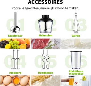 DUIX S3 Staafmixer set
