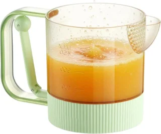 Eier roerbeker keuken mixer 18 cm groen