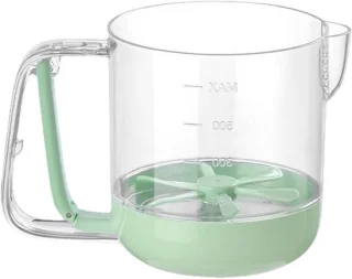 Eiermengbeker handgeperste mixer