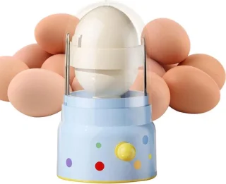 Eiermixer Gouden Ei Maker 15.5 x 8 cm blauw