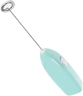 Elektrische draadloze handmixer - 20 cm - blauw