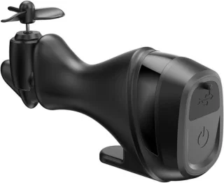 Elektrische drinkmixer 38 x 74 cm zwart