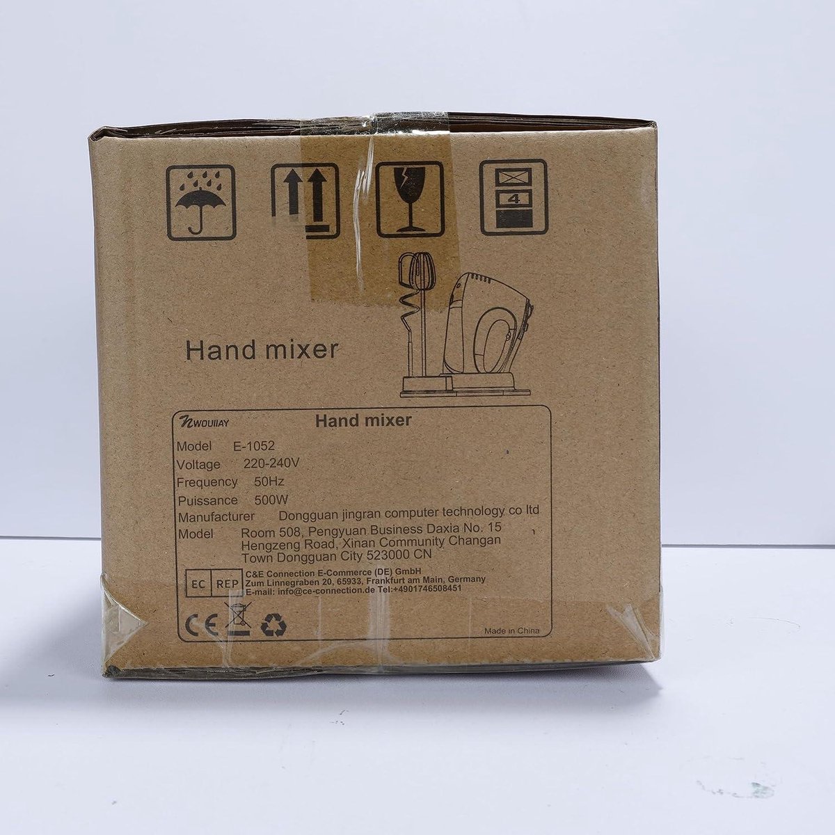 Elektrische handmixer 500 W met accessoires
