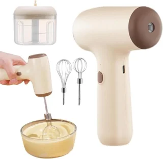 Elektrische handmixer kaki