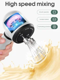 Elektrische handmixer RVS