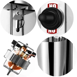 Elektrische Milkshake Mixer RVS
