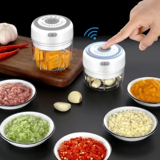 Elektrische mini groentehakker 100/250 ml