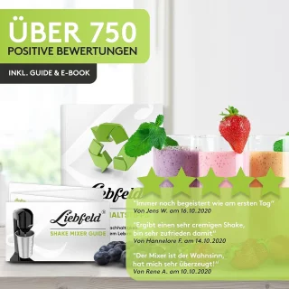 Elektrische Shaker & Staafmixer 500ml RVS - Proteïneshake Mixer
