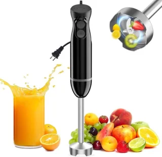 Elektrische staafmixer zilver