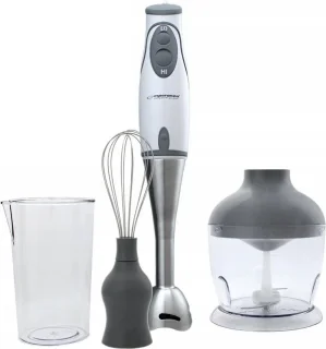 Esperanza Pesto Staafmixerset 450W Grijs