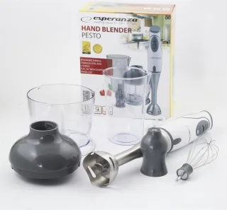 Esperanza Pesto Staafmixerset 450W Grijs