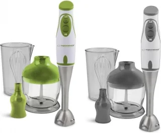 Esperanza Pesto Staafmixerset 450W Grijs