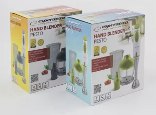 Esperanza Pesto Staafmixerset 450W Grijs