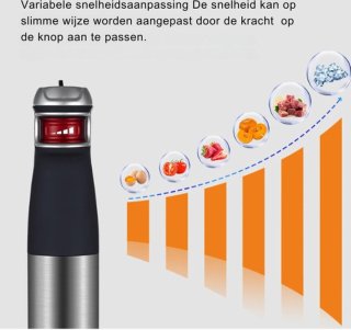 Eszenzics Professionele Staafmixer 5-in-1 Set
