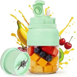 Flessenmixer draagbaar smoothie maker to go