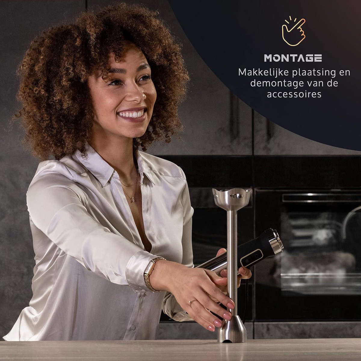 ForceBlend F1 staafmixer set 1200W