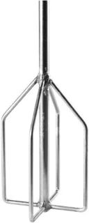 Garde mixer roerstaaf 12 cm zilver