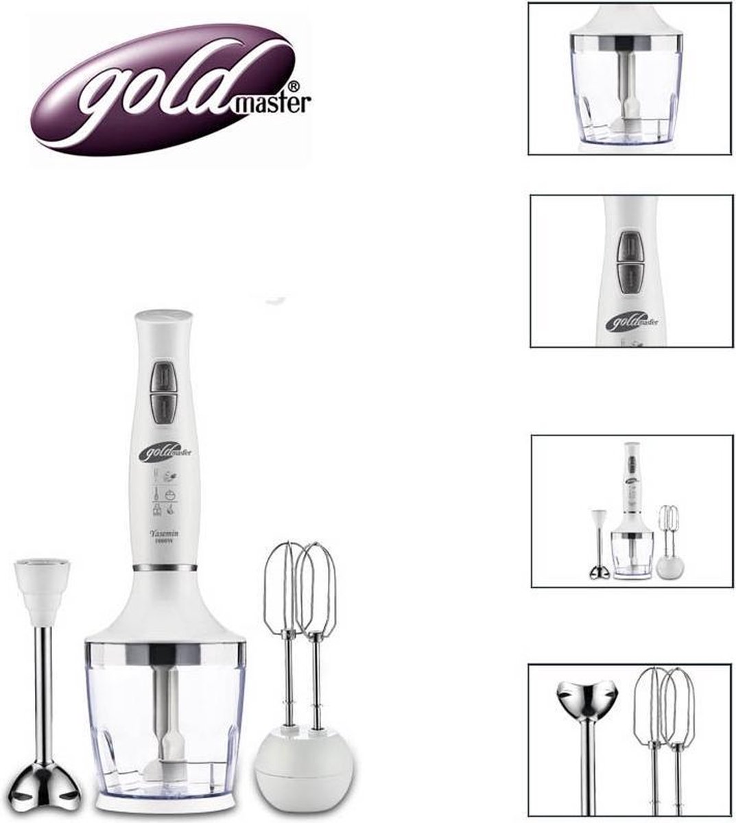 Goldmaster Yasemin GM7240M staafmixer