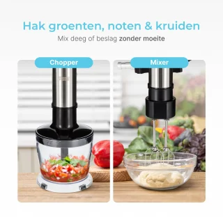 Goodforce Staafmixerset 7-delig