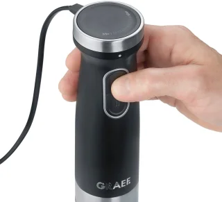 Graef HB602 Staafmixer Zwart Roestvrijstaal