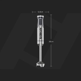 Grübsch GH-1000W Pro 3-in-1 Staafmixer Set
