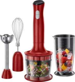 GTB Staafmixer Set Braun Rood
