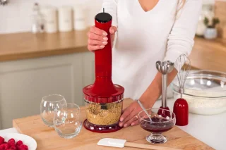 GTB Staafmixer Set Braun Rood
