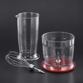 GTB Staafmixer Set Braun Rood