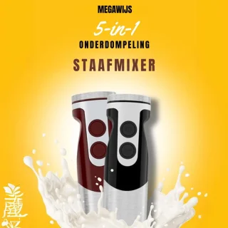 GTB® Staafmixer Set Braun Rood