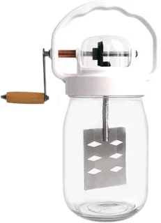 Handmatige keukenmixer boterblender garde 1500 ml transparant
