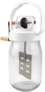 Handmatige Mixer - Glazen Blender - Bakken en Koken - Ergonomisch Handvat - 1500ml - Niet gespecificeerd