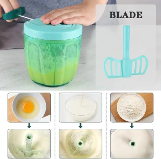 Handmatige Voedselchopper 900 ml