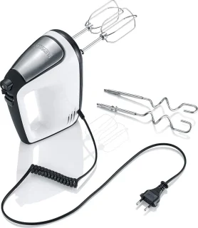 Handmixer 400W Wit/Zwart