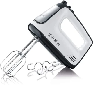 Handmixer 400W Wit/Zwart