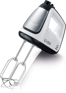 Handmixer 400W Wit/Zwart