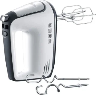 Handmixer 400W Wit/Zwart