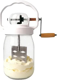 Handmixer met glazen kom 1500 ml
